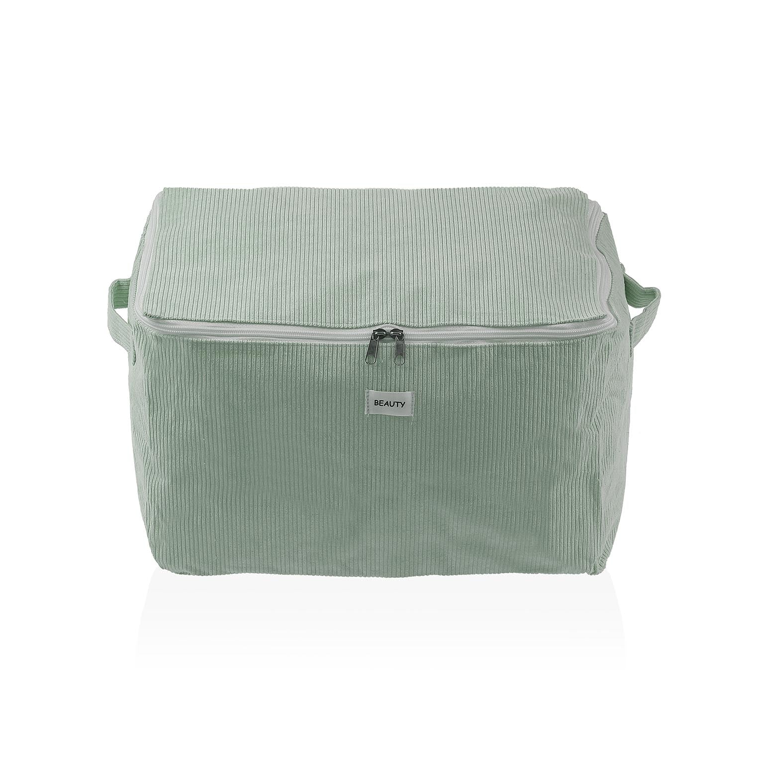 CAJA ALMACENAMIENTO CORDUROY MENTA M Versaotoño