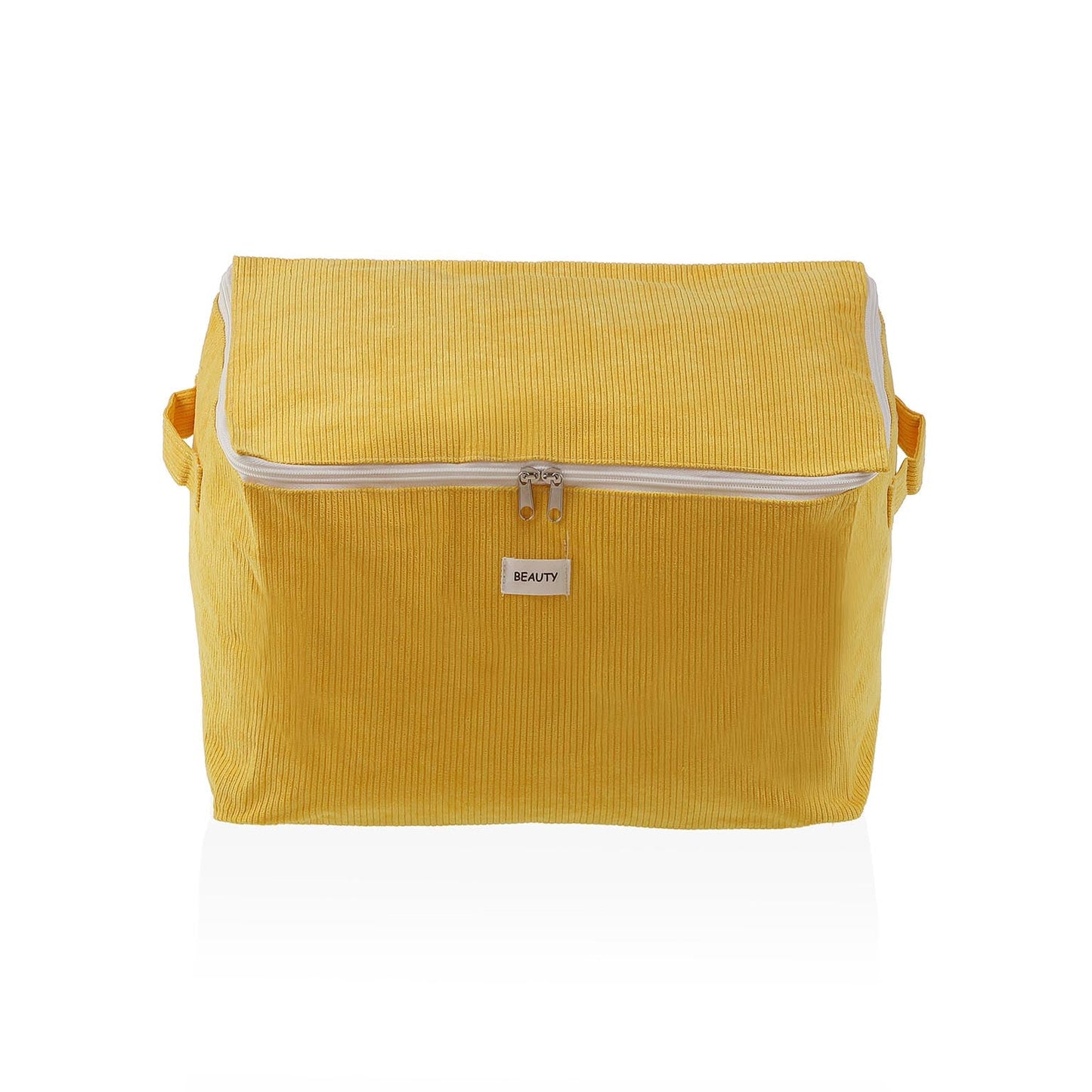 CAJA ALMACENAMIENTO CORDUROY AMARILLA  M Versaotoño