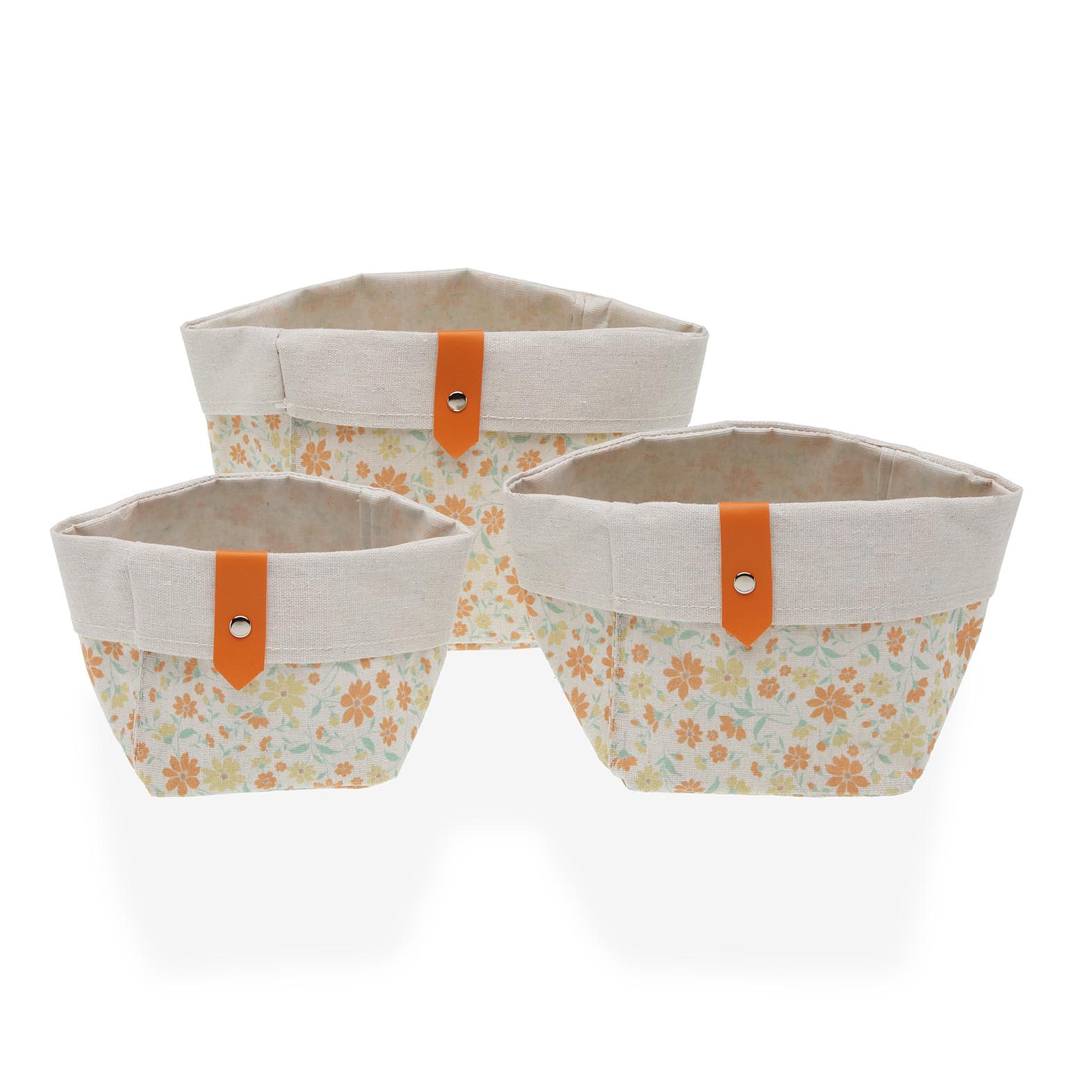 SET 3 CESTAS CUADRADAS CLIVIA Versaotoño