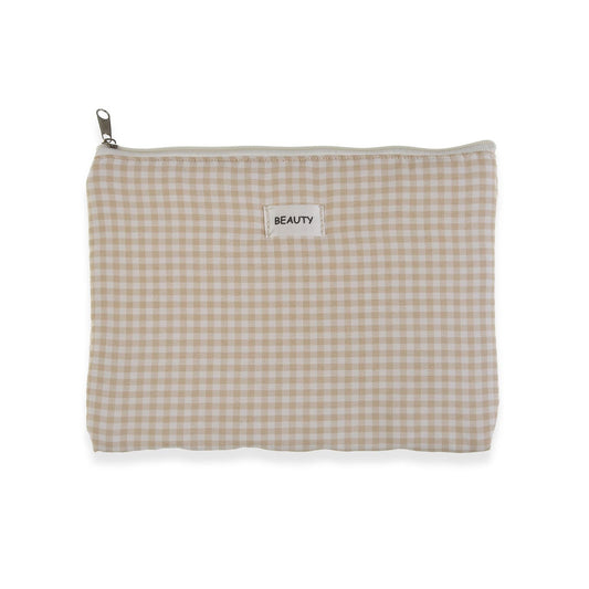 NECESER VICHY BEIGE 27X19CM Versaotoño