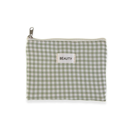 NECESER VICHY VERDE 17X12CM Versaotoño