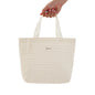 BOLSA CORDUROY BLANCA Versaotoño