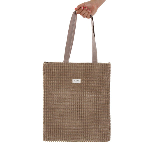 BOLSO CORDUROY CAQUI Versaotoño