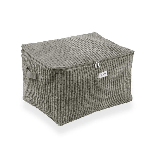 CAJA ALMACENAMIENTO CORDUROY CAQUI M Versaotoño