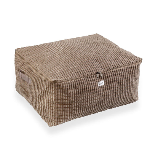 CAJA ALMACENAMIENTO CORDUROY CAQUI L Versaotoño