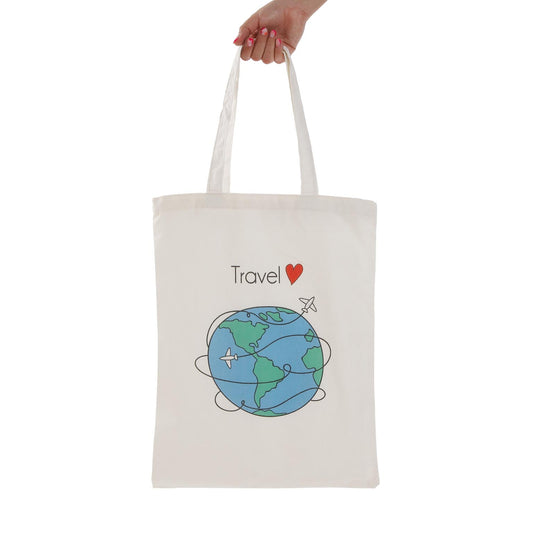 BOLSO COMPRA TRAVEL LOVER Versaotoño