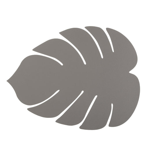 SALVAMANTEL HOJA GRIS Versaotoño