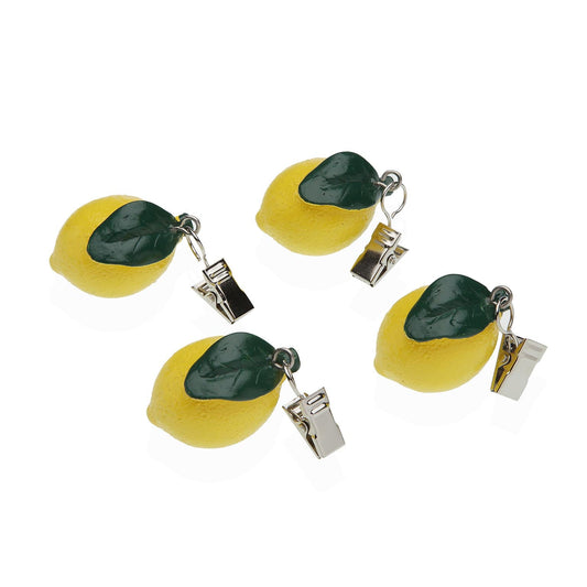 SET 4 PESOS MANTEL  LIMONES Versaotoño