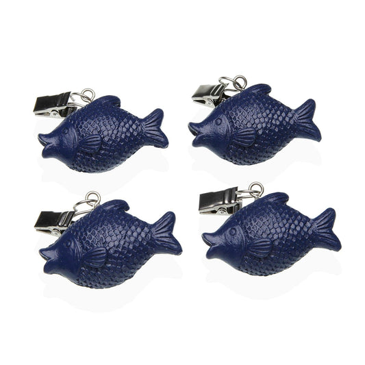 SET 4 PESOS  MANTEL PECES Versaotoño