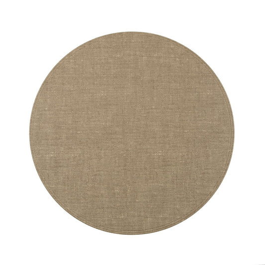 SALVAMANTEL REDONDO BEIGE CLARO Versaotoño