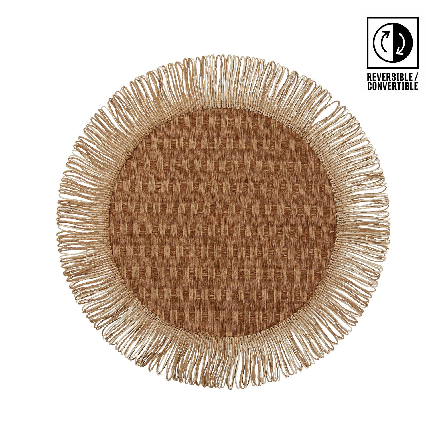 SALVAMANTEL REVERSIBLE  MARRON VERSA FEBRERO