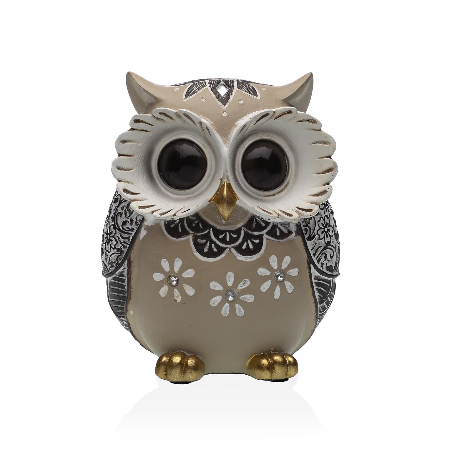 FIGURA BUHO 13,5 CM. Versaotoño
