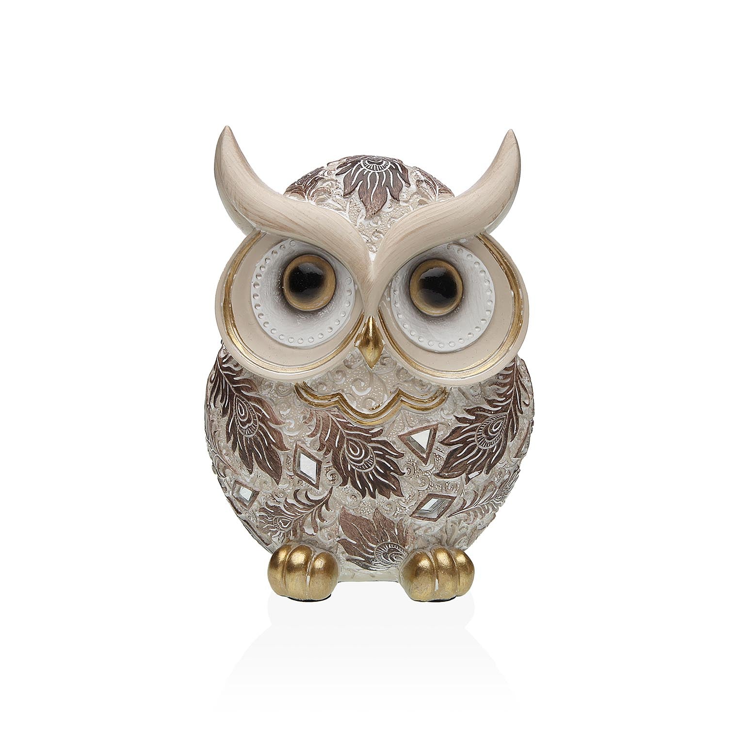 FIGURA BUHO 15,5 CM. Versaotoño