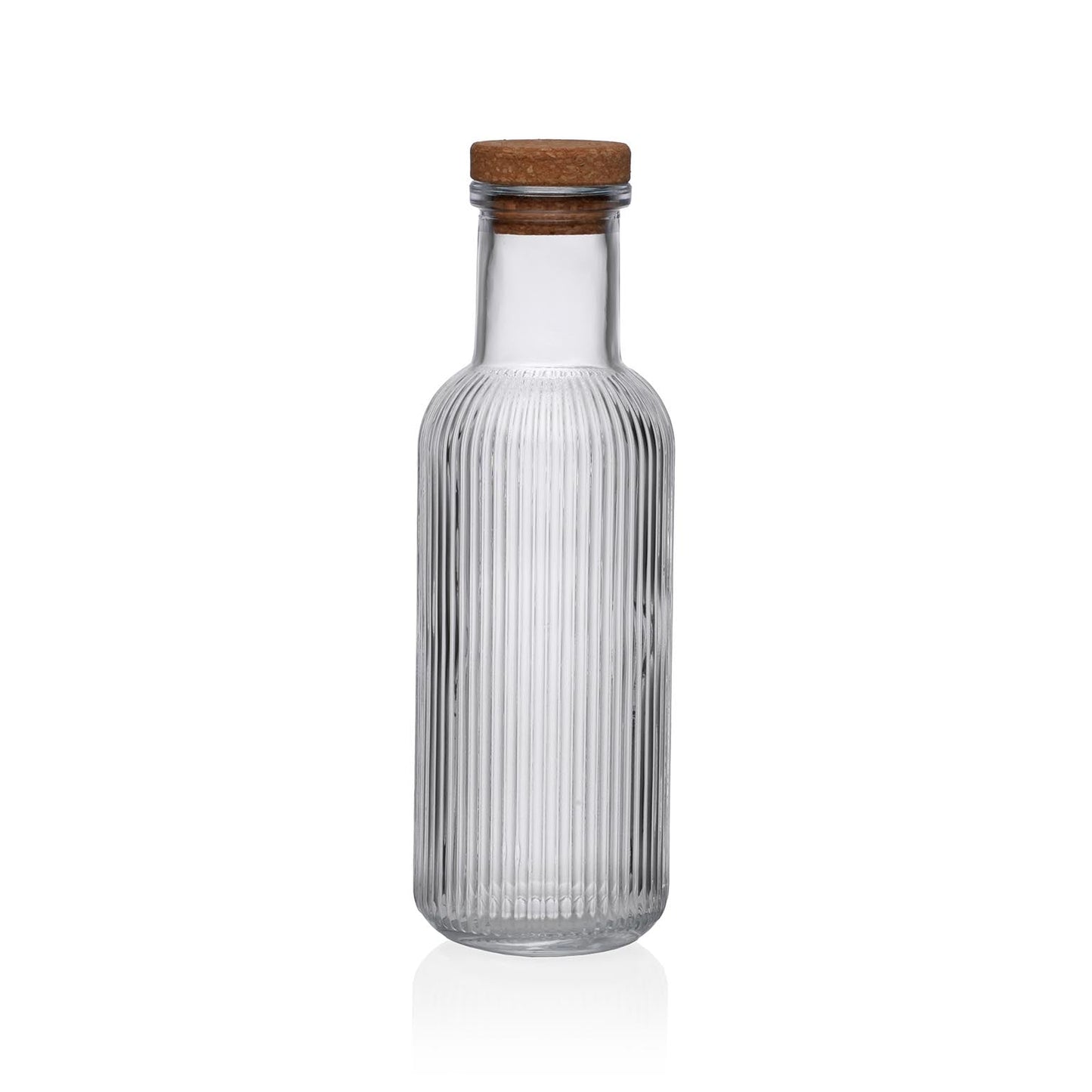 BOTELLA  TRANSPARENTE RAYAS 1000ML Versaotoño