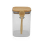 BOTE  850ML BOROSILICATO CON CUCHARA Versaotoño