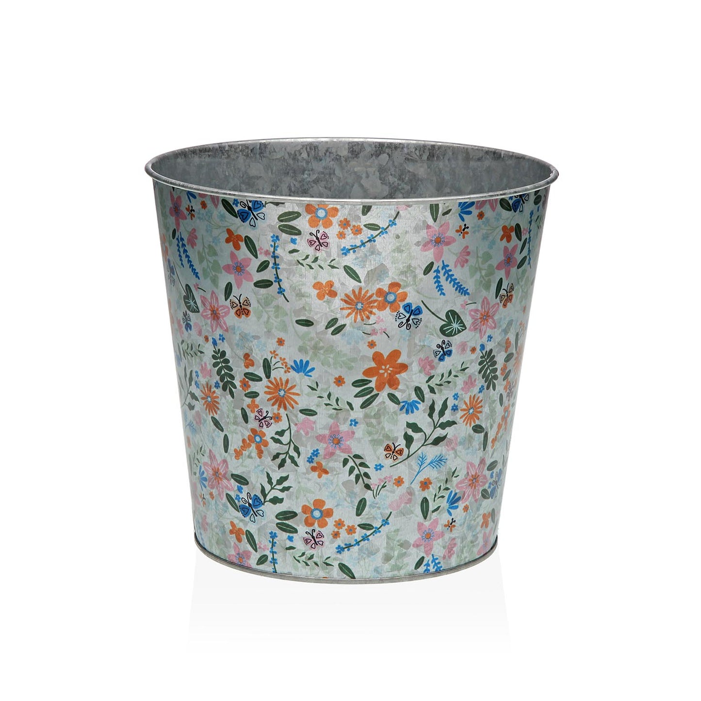 MACETA METALICA FLOWER ROSE  XL Versaotoño
