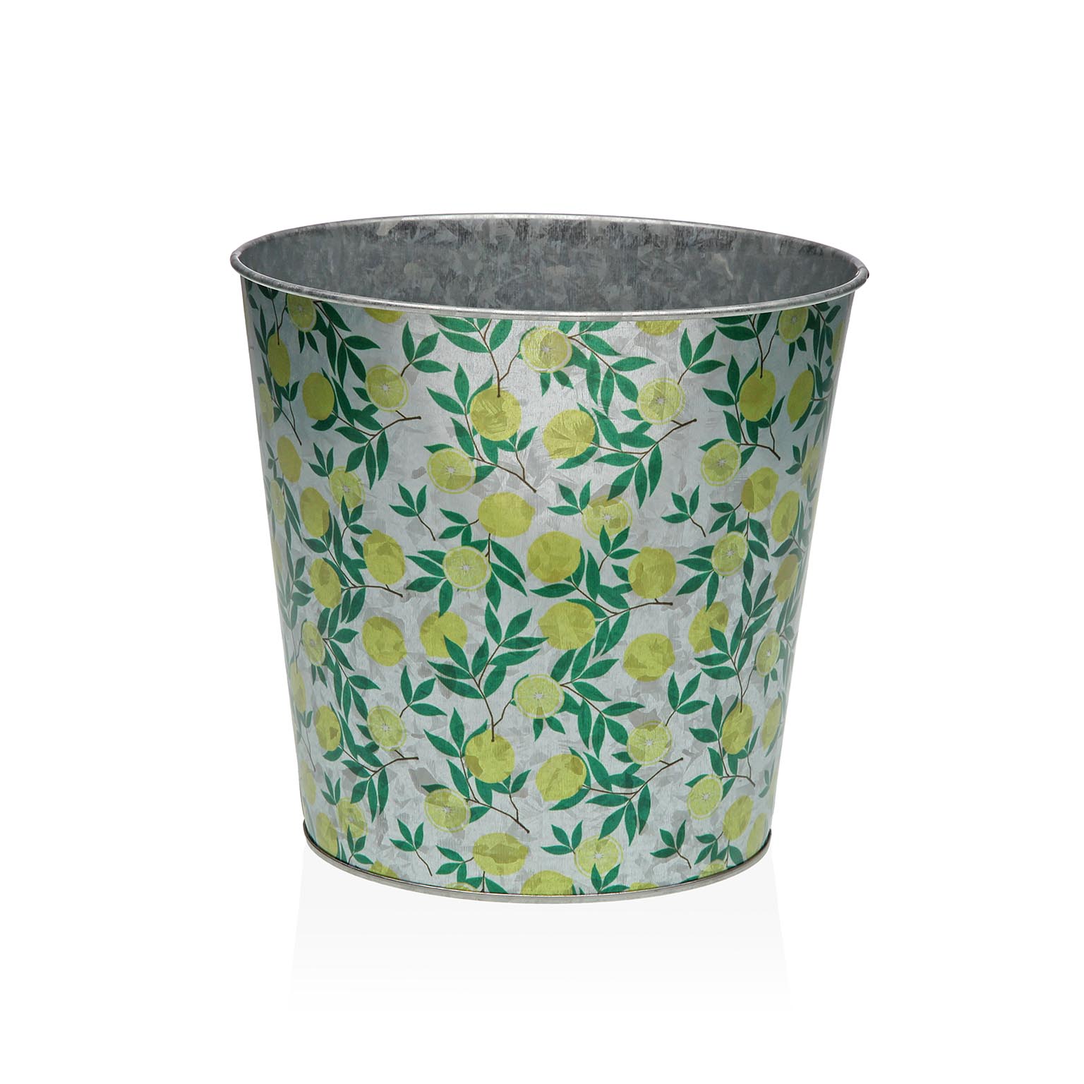 MACETA METALICA AQUA  XL LEMONS Versaotoño