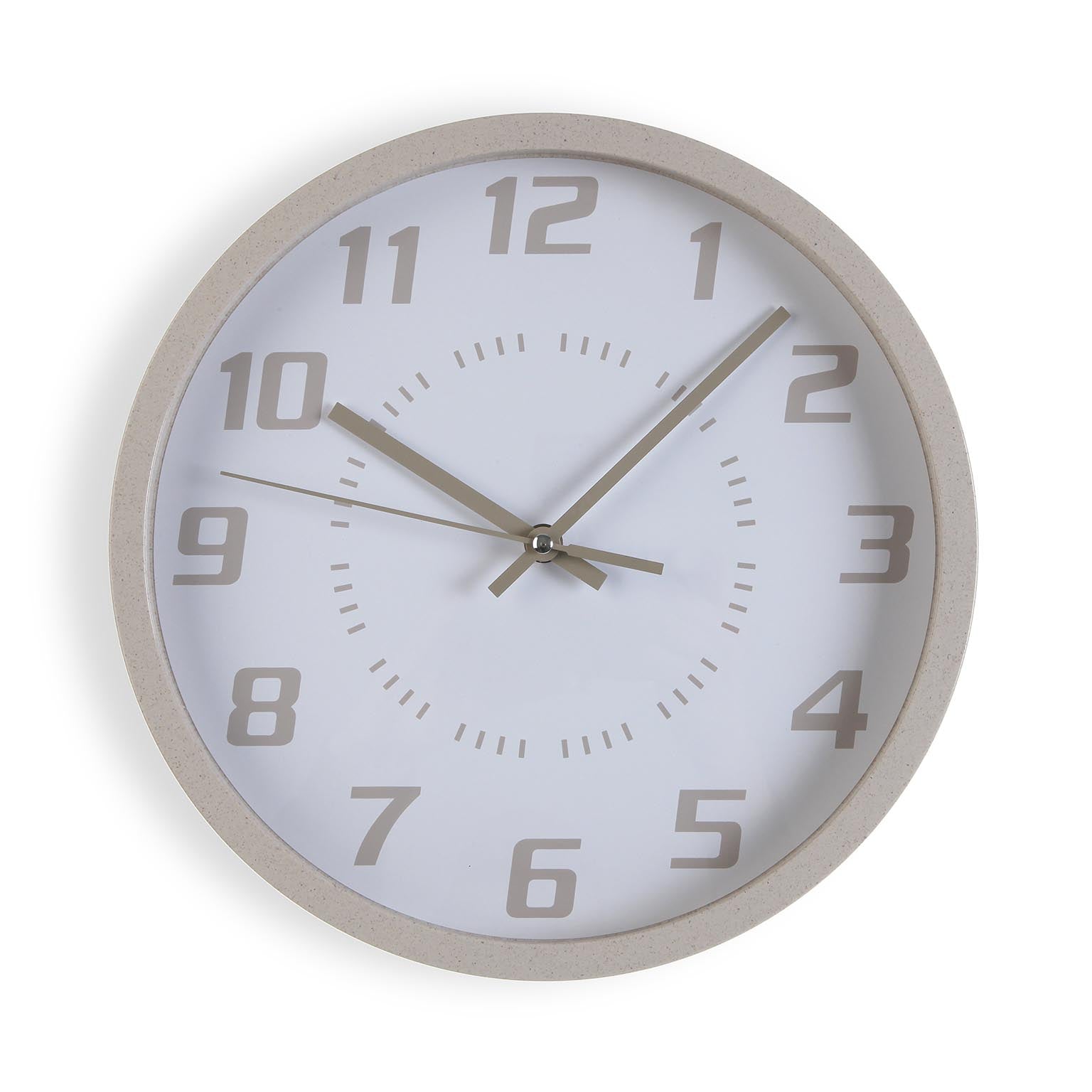RELOJ ECO BEIGE CLARO 30CM Versaotoño