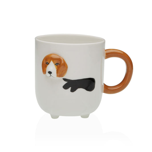 MUG PERRO RELIEVE Versaotoño