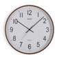 RELOJ PARED MADERA OSCURA 50CM Versaotoño