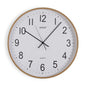 RELOJ PARED MADERA CLARA 50CM Versaotoño