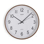 RELOJ PARED MADERA OSCURA 40CM Versaotoño