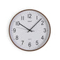 RELOJ PARED MADERA OSCURA 35CM Versaotoño