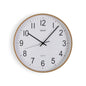 RELOJ PARED MADERA CLARA 35CM Versaotoño