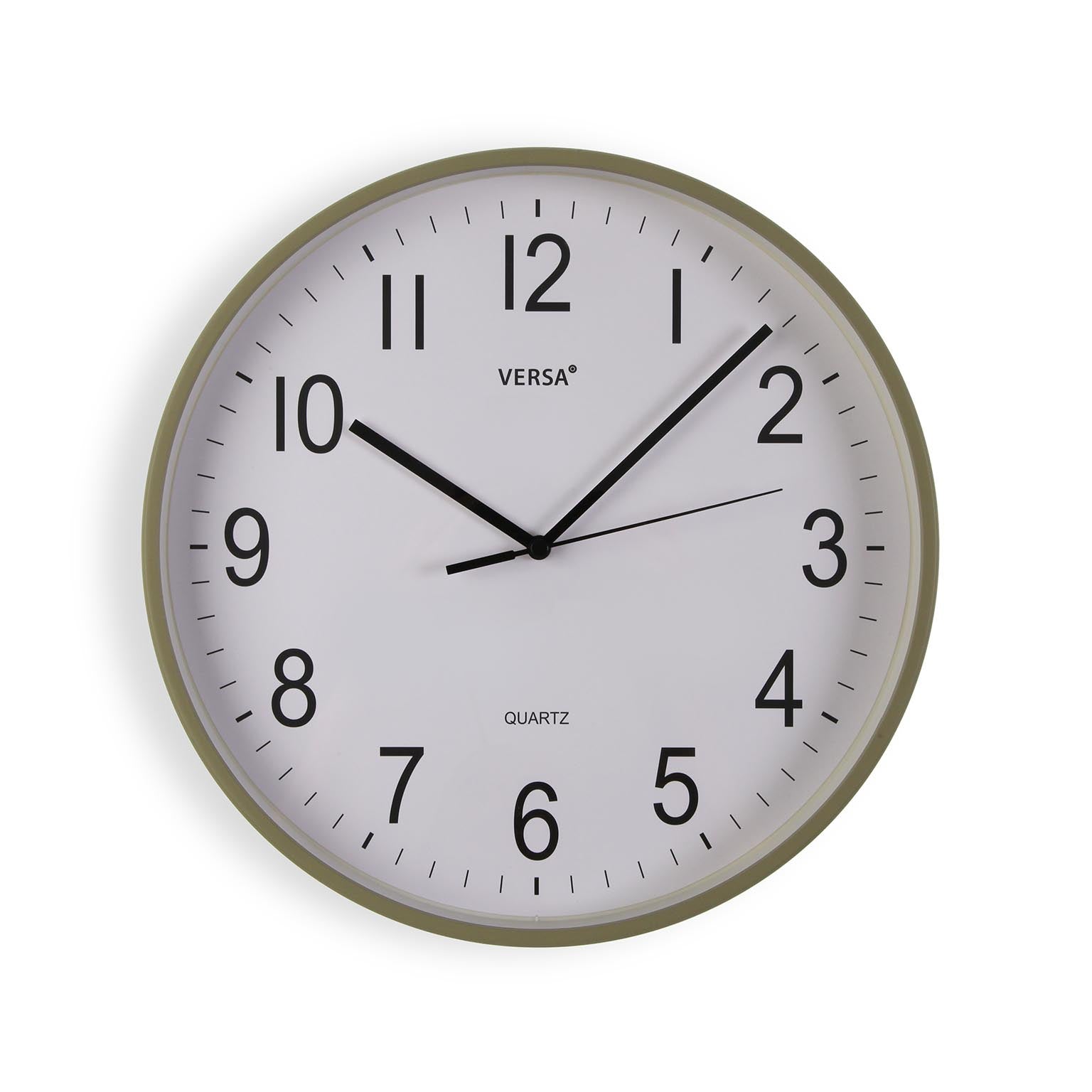 RELOJ DE PARED VERDE CLARO 35CM Versaotoño