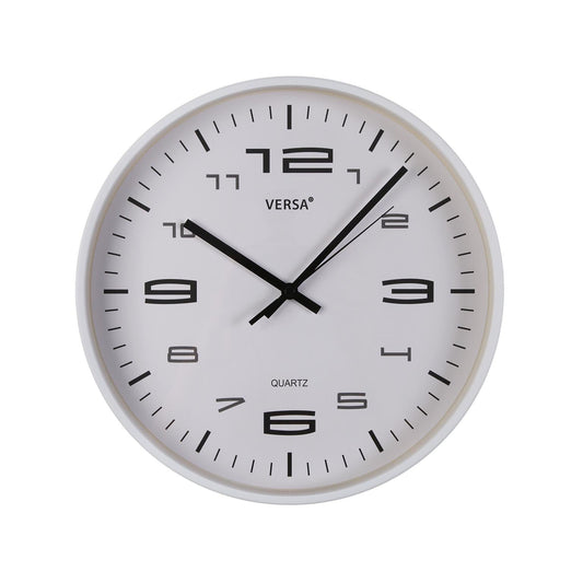 RELOJ DE PARED BLANCO 30CM Versaotoño