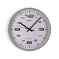 RELOJ DE PARED GRIS CLARO 30CM Versaotoño