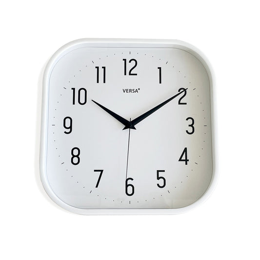 RELOJ PARED SQUARE BLANCO VERSA FEBRERO