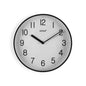 RELOJ PARED NEGRO 25CM VERSA 2026 JUNIO