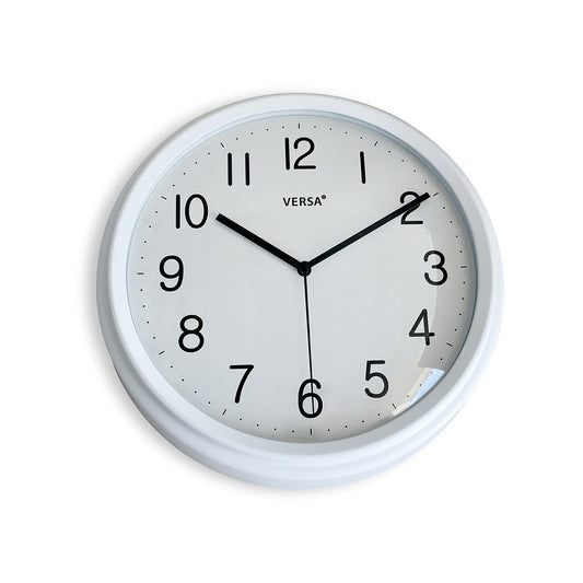 RELOJ PARED BLANCO 26CM VERSA FEBRERO