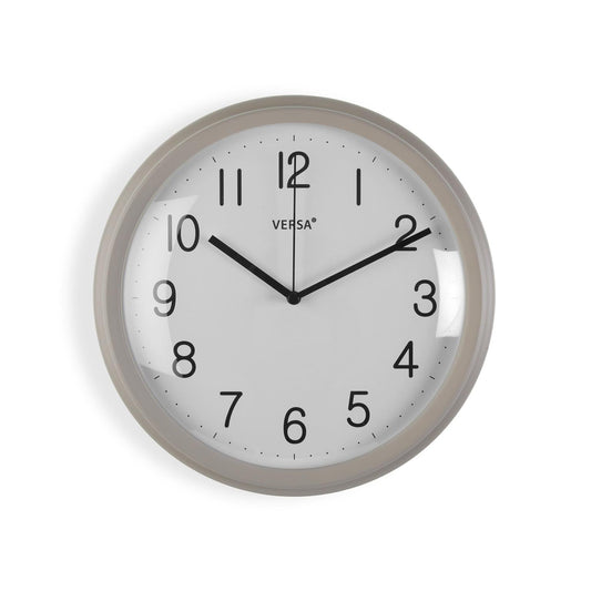 RELOJ PARED GRIS 26CM VERSA 2026 JUNIO
