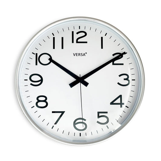 RELOJ PARED SILVER 25CM VERSA FEBRERO