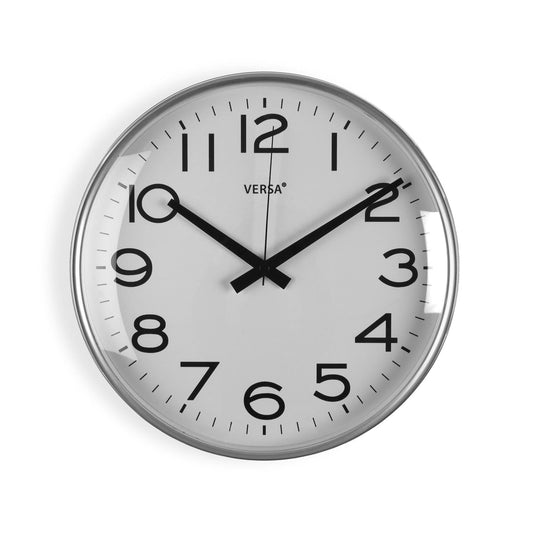 RELOJ PARED SILVER 25CM VERSA 2026 JUNIO