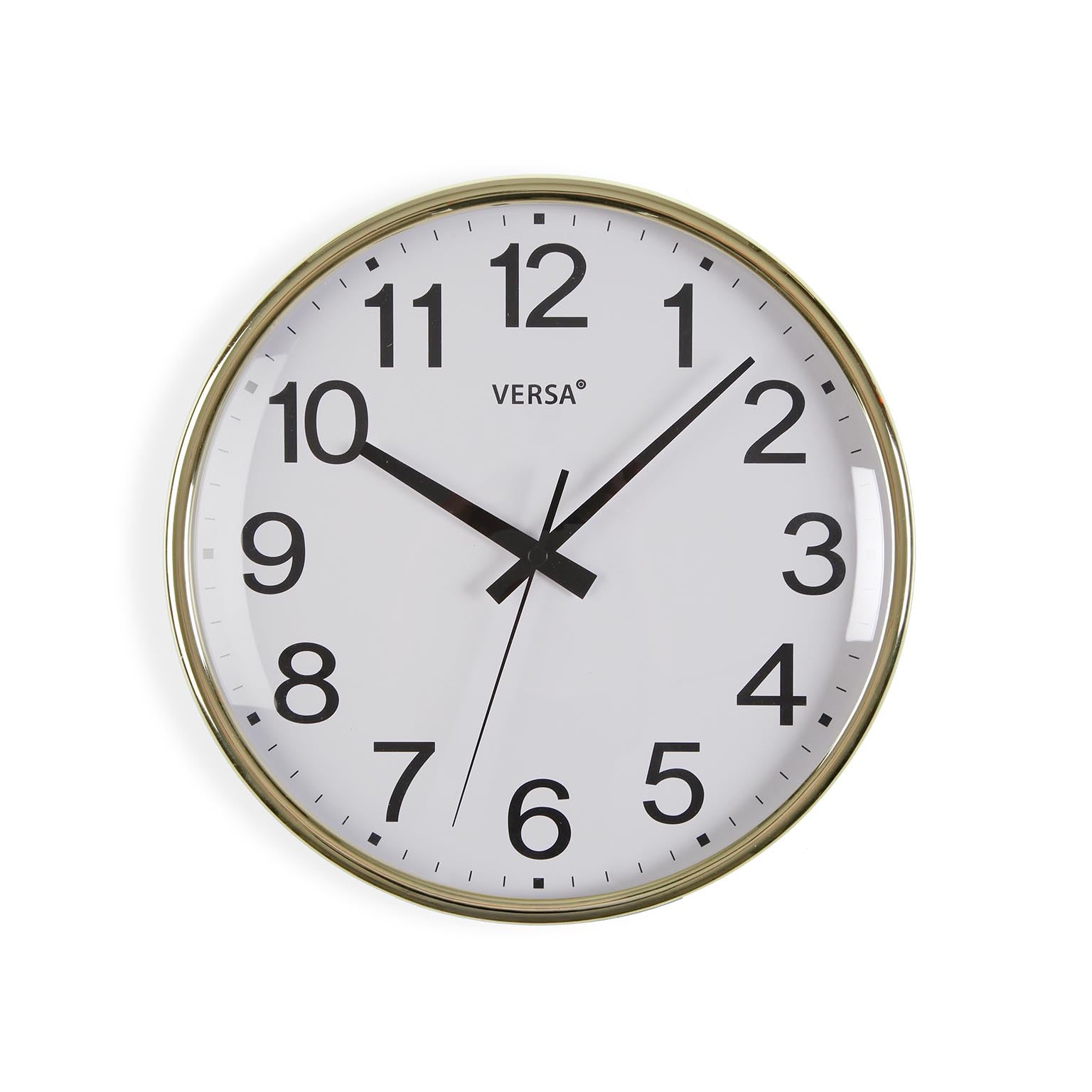 RELOJ PARED GIA DORADO 26CM VERSA 2026 JUNIO