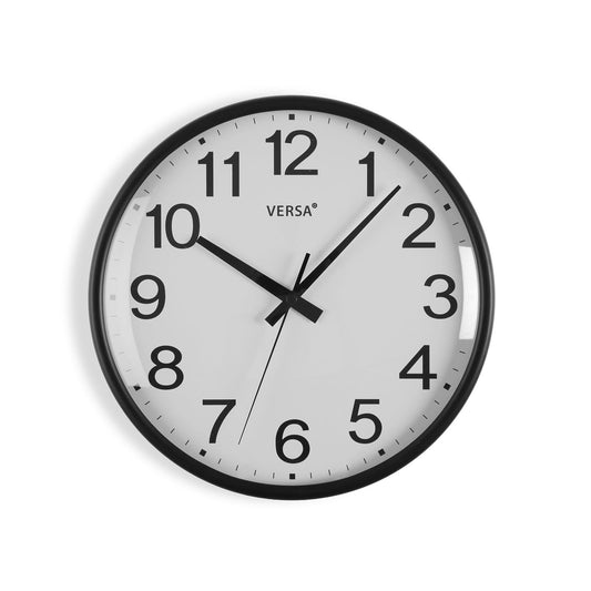 RELOJ PARED GIA NEGRO 26CM VERSA 2026 JUNIO