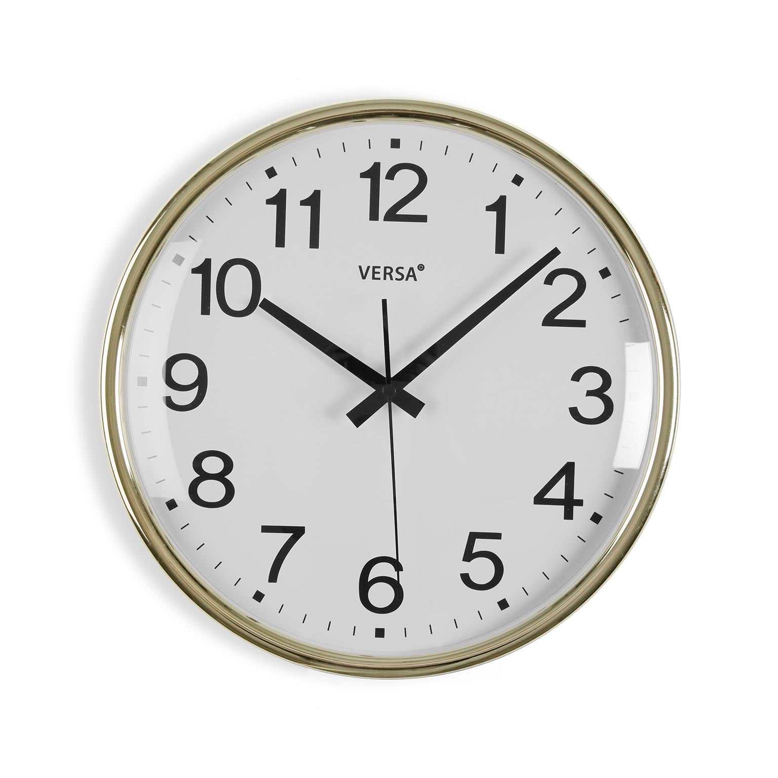 RELOJ PARED GIA DORADO 31CM VERSA 2026 JUNIO