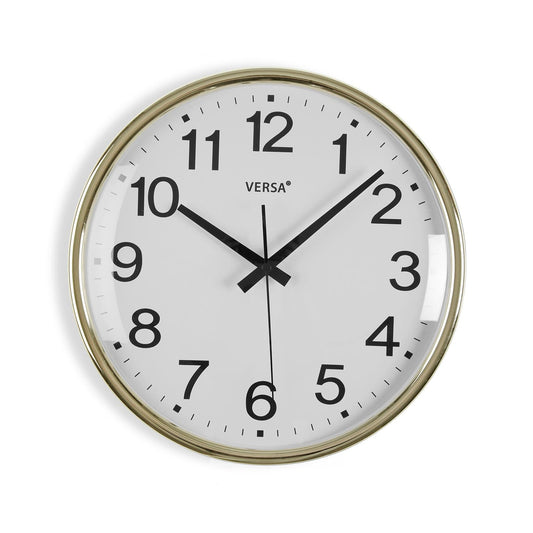 RELOJ PARED GIA DORADO 31CM VERSA 2026 JUNIO