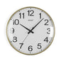 RELOJ PARED GIA DORADO 35CM VERSA 2026 JUNIO