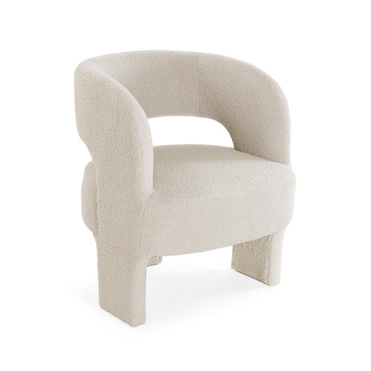 SILLON NASSER DE BORREGUITO BLANCO Versaotoño