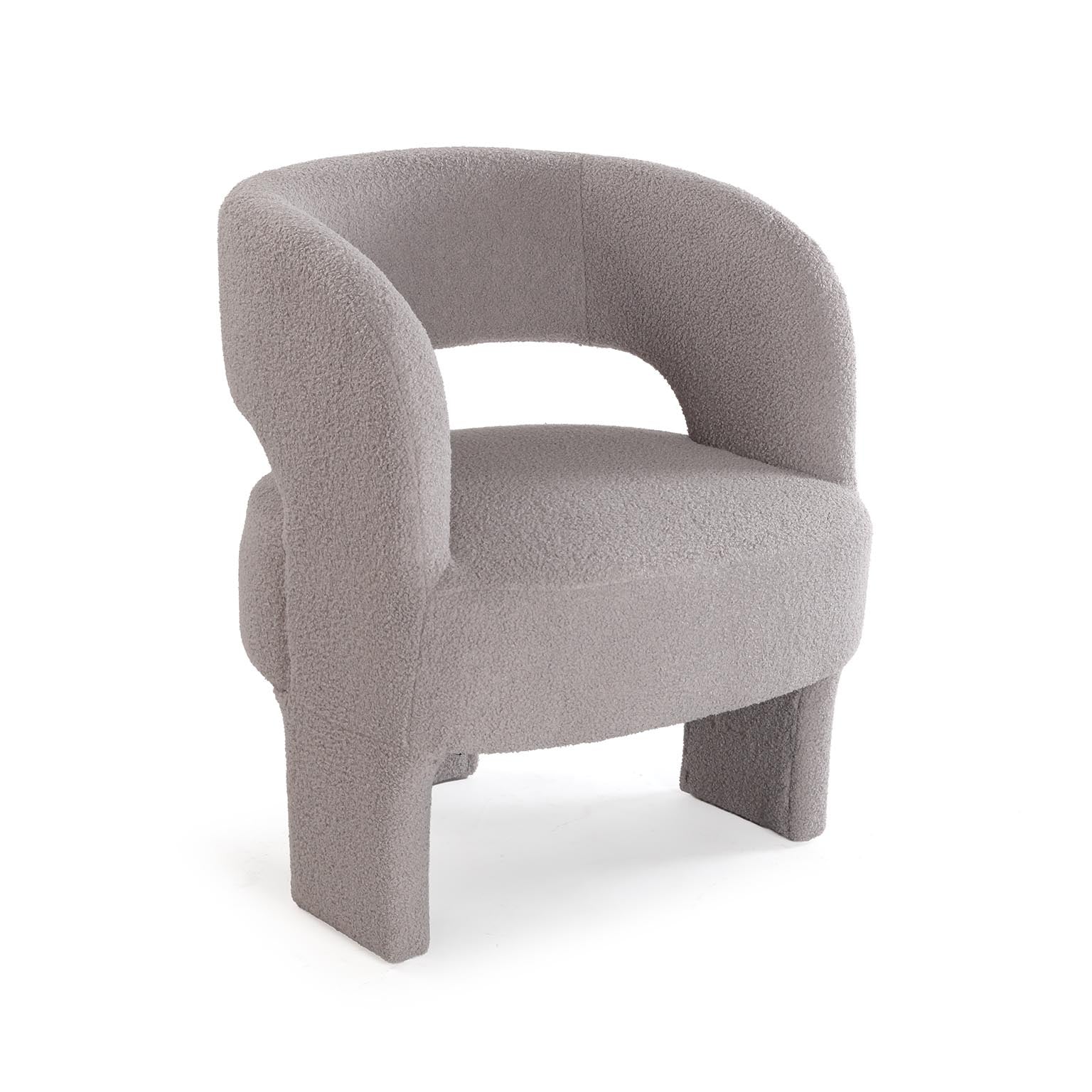 SILLON NASSER DE BORREGUITO GRIS Versaotoño