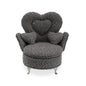 JOYERO GRIS OSCURO EN FORMA DE SILLON Versaotoño
