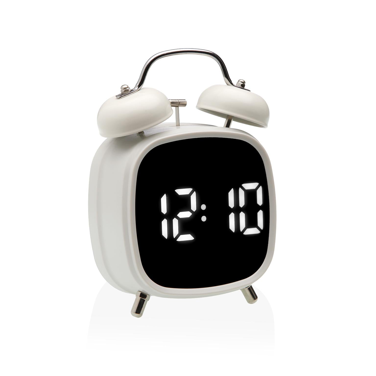 RELOJ DESPERTADOR DIGITAL BLANCO VERSA 2026 JUNIO