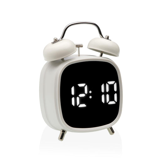RELOJ DESPERTADOR DIGITAL BLANCO VERSA 2026 JUNIO