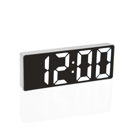 RELOJ DESPERTADOR DIGITAL EFECTO ESPEJO VERSA 2026 JUNIO
