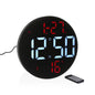 RELOJ PARED DIGITAL CON MANDO NEGRO VERSA 2026 JUNIO