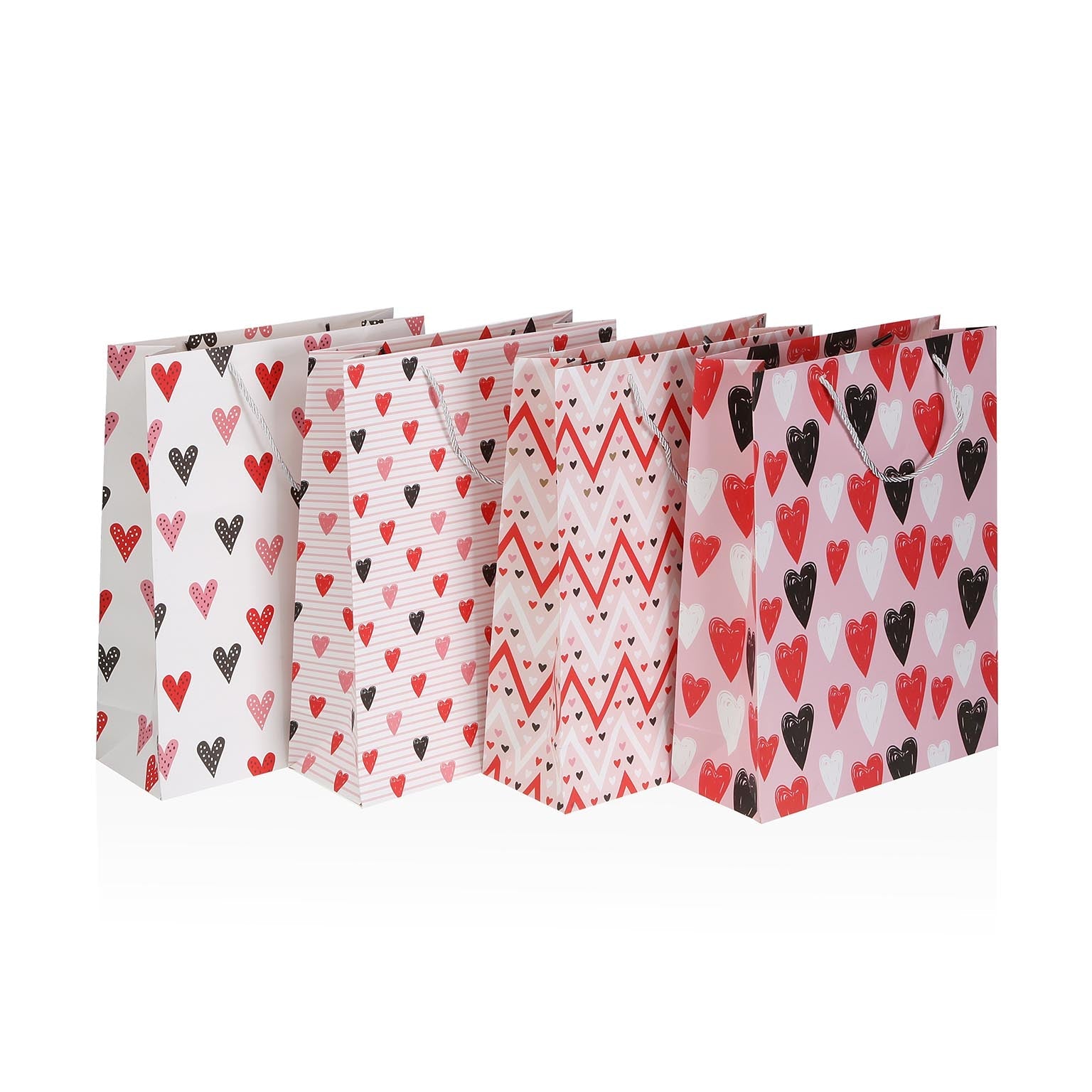 BOLSA SURTIDA GRANDE "HEARTS" Versaotoño